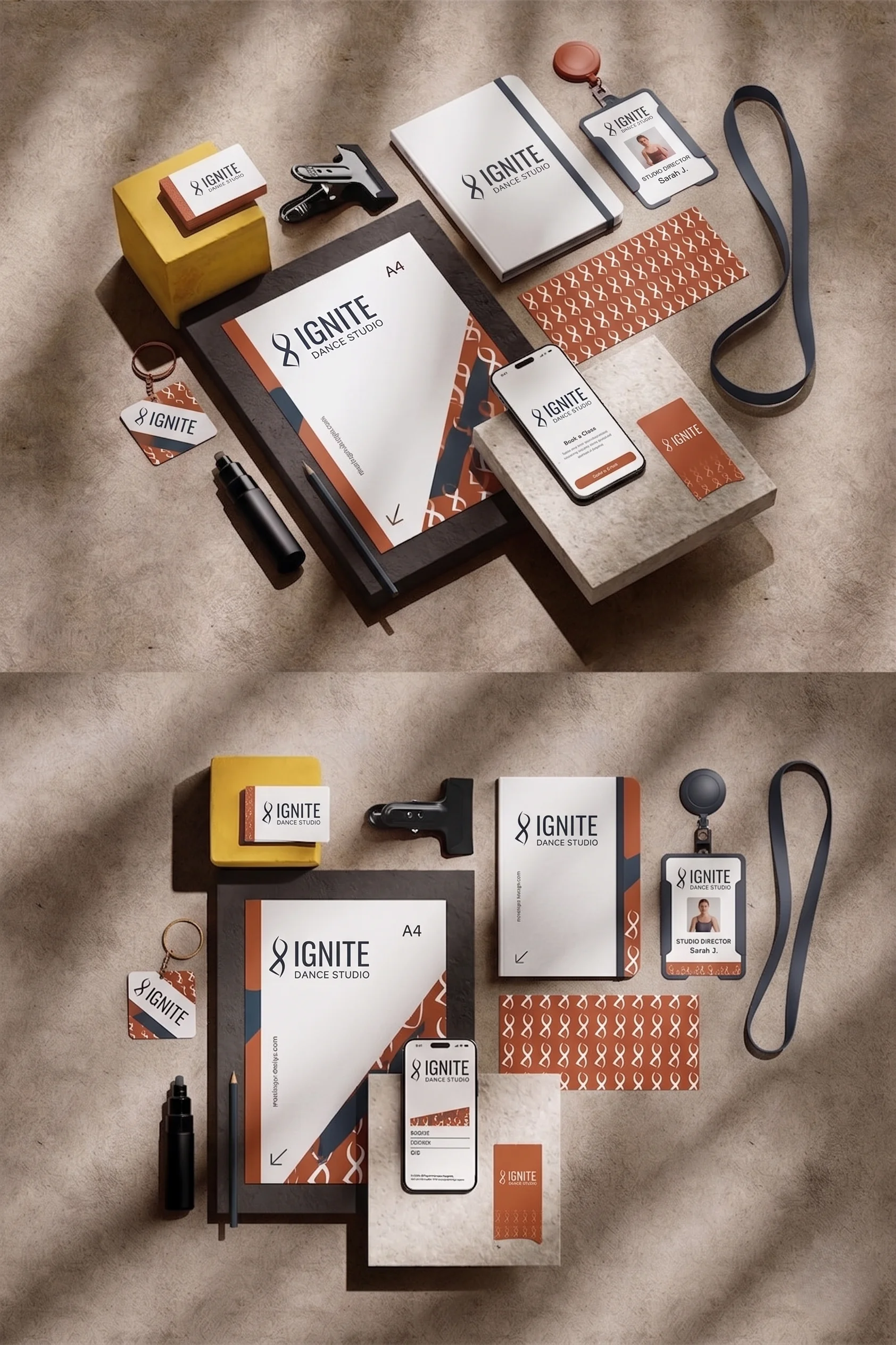 Business card and stationery