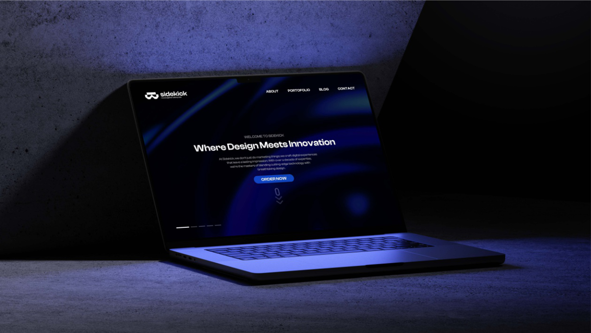 Website keyframe — where design meets innovation
